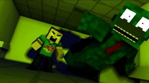 "WILLY WEASEL EATING PEOPLE" Willy's Wonderland Minecraft Music Video (Aaron Fraser Nash)