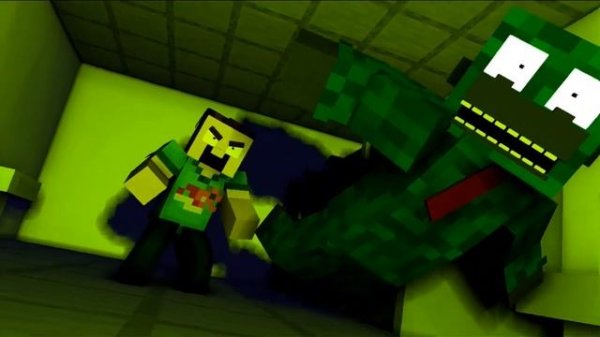 "WILLY WEASEL EATING PEOPLE" Willy's Wonderland Minecraft Music Video (Aaron Fraser Nash)