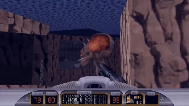 Игры 90-тых! Прохождение Duke Nukem 3D Megaton Edition (Озвучка GSC). Часть 1 - уровень 4 смотреть онлайн
