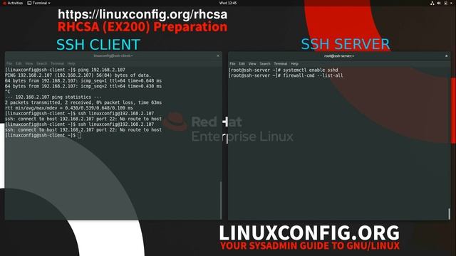 How to install SSH server on CentOS 8 / RHEL 8 Linux смотреть онлайн
