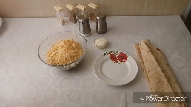 Треугольники из лаваша, с нежной начинкой. смотреть онлайн