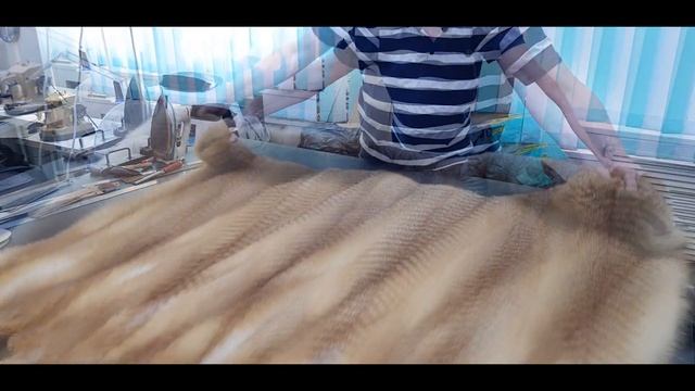Шьем шубу из меха лисы, основа готова смотреть онлайн