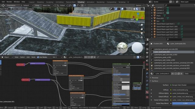 How to import Halo 3 maps to Blender (quick overview) смотреть онлайн