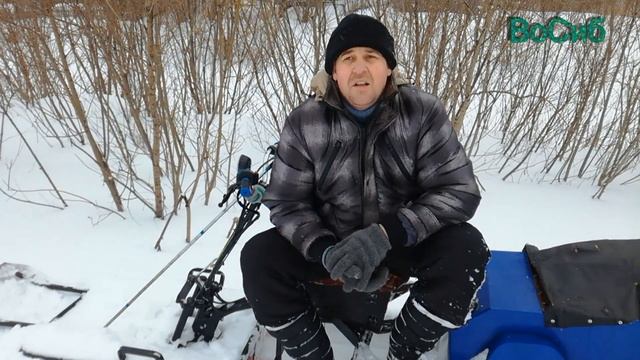 мотобуксировщик по глубокому снегу смотреть онлайн