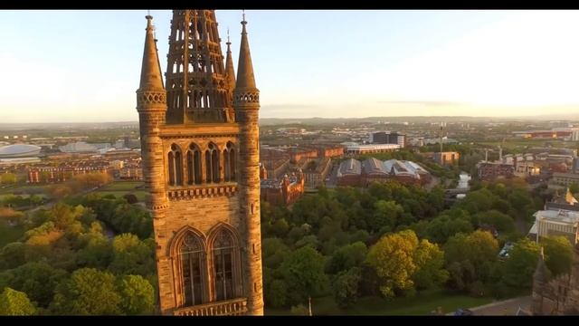 Шотландия с высоты птичьего полета | Город Эдинбург, Глазго, Абердин | Видео в 4к | Города Шотланди смотреть онлайн