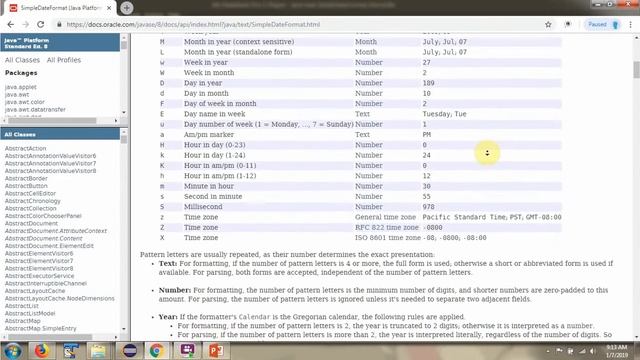java.text.SimpleDateFormat class Introduction | How to format the date and time? смотреть онлайн