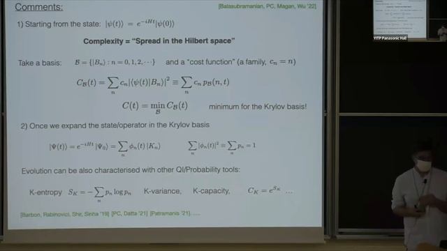 Quantum Complexity in the Krylov basis by Pawel Caputa смотреть онлайн