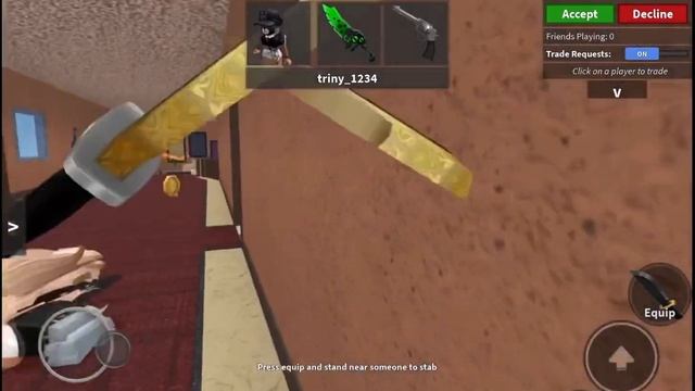 HOW TO GET CORRUPT *RAREST KNIFE* FOR FREE IN MURDER MYSTERY 2 (ROBLOX MM2) смотреть онлайн