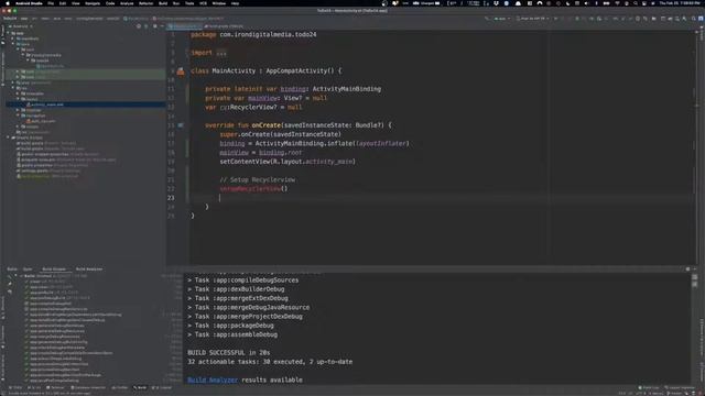 Jr Android Developer codes a to do app in kotlin part 2 смотреть онлайн