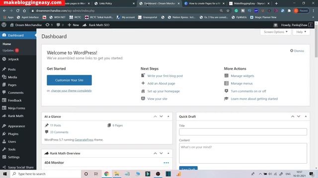 How to Create About Us, Contact Us, Privacy Policy pages for WordPress Website | Full Guide смотреть онлайн