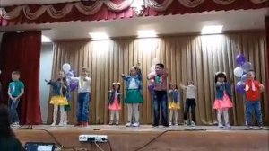 "Весёлые нотки", танец "Про белые розы"