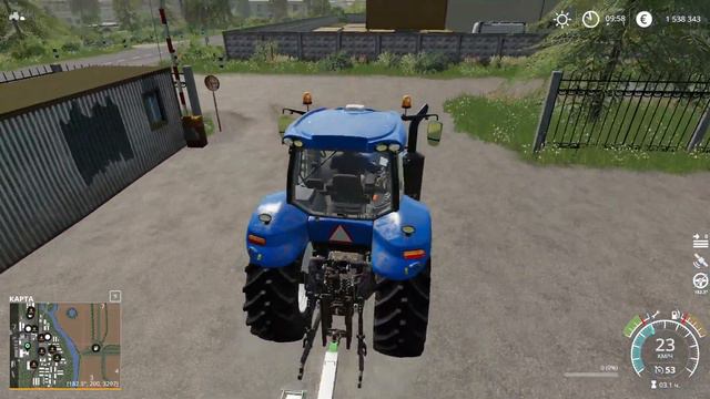 Farming Simulator 19 Ягодное v3.0 #13 Вода и солома на конюшню смотреть онлайн