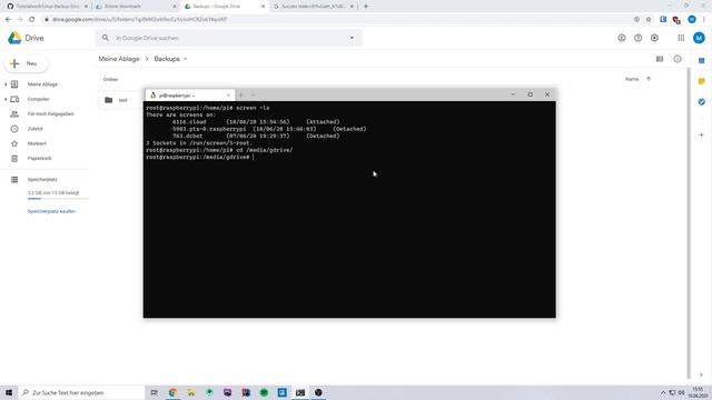 Linux Server automatisch in Google Drive backupen смотреть онлайн