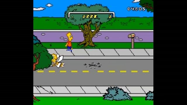 The Simpsons Bart's Nightmare смотреть онлайн