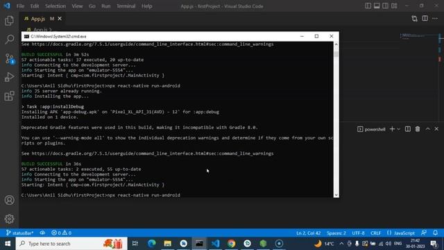 React Native tutorial #36 How to install npm package смотреть онлайн