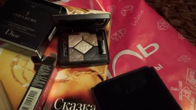 Покупки в летуаль Акция и скидки (Лаковая помада SHISEIDO и Тени Диор) смотреть онлайн