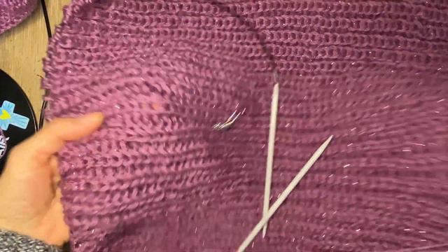 Шарф английской резинкой. Из пряжи Alize Angora Gold + Alize Angora Gold Simli смотреть онлайн