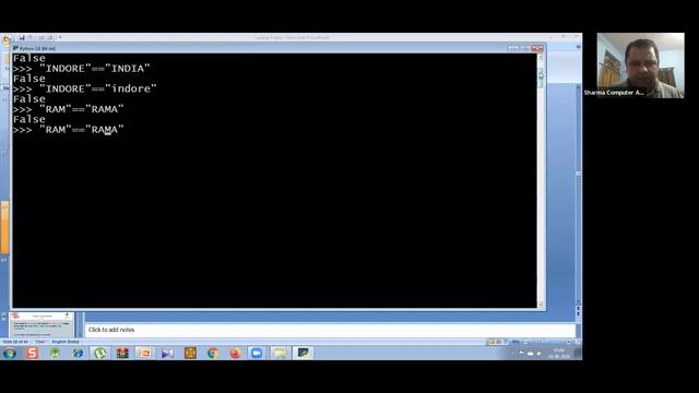 Lecture 10-2 || String Comparison in Python - SCALive смотреть онлайн