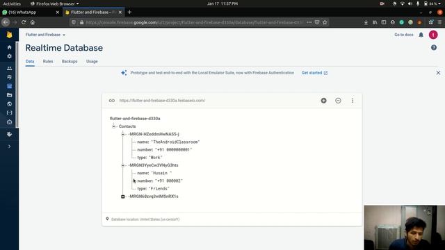 Firebase Database with Flutter Delete Data in List | Making a Contacts List App in Flutter Part 3 смотреть онлайн