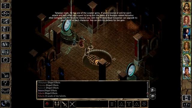 Baldur's Gate 2 EE Throne of Bhaal - Watcher's Keep Level 3 - The Maze Level смотреть онлайн