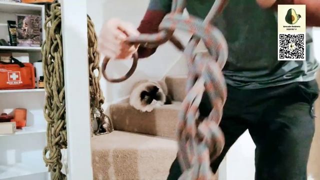 How to wash climbing rope in washing machine? Chain knot смотреть онлайн