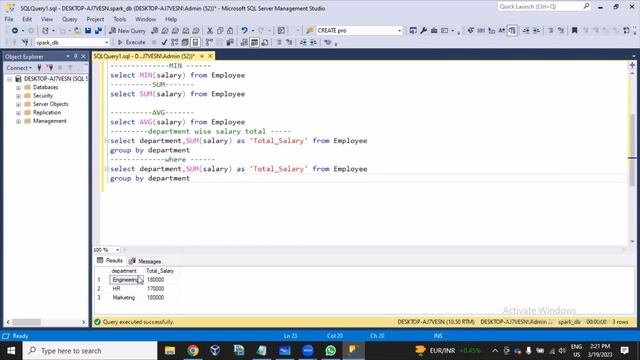 Practically Understanding on Aggregate function in SQL Server. смотреть онлайн