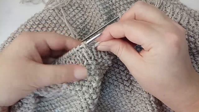 Закрытие резинки 1х1 иглой смотреть онлайн