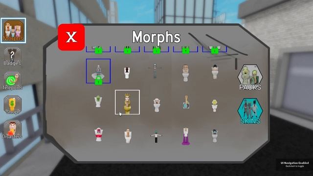 SKIBIDI TOILET MORPH CAMERAMAN VS TVMAN | ROBLOX