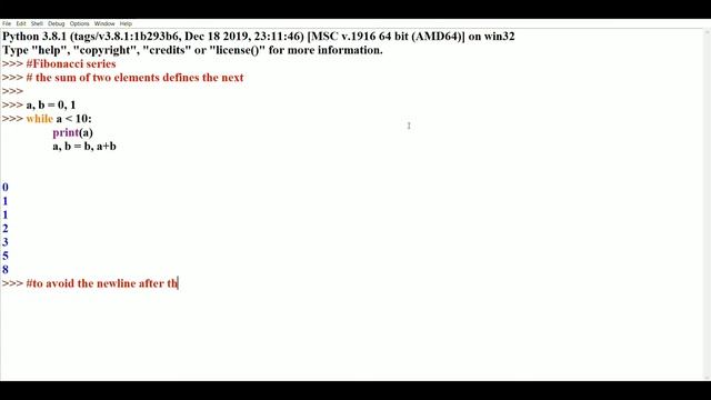 Fibonacci series | Python Basics | Tutorial For Beginners | Part-5 | StUcKiN TeCh смотреть онлайн