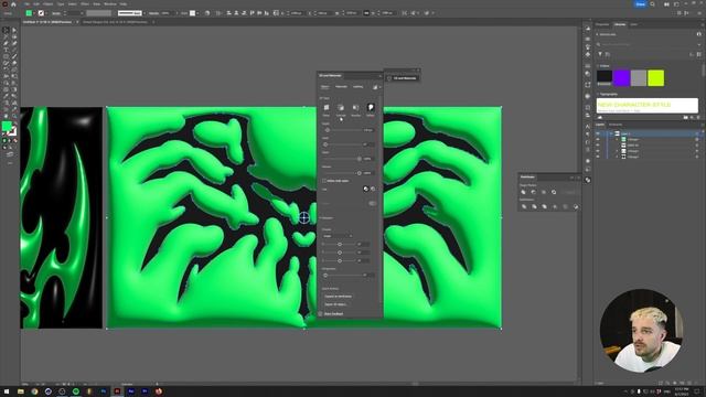 How to make 3D Metal Objects in Adobe Illustrator смотреть онлайн