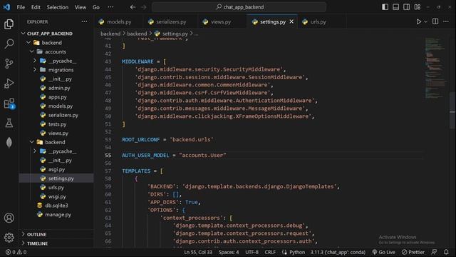 Django Channels and React Chat App Tutorial: Part 5 - Setting Up API Endpoint for User Registration смотреть онлайн