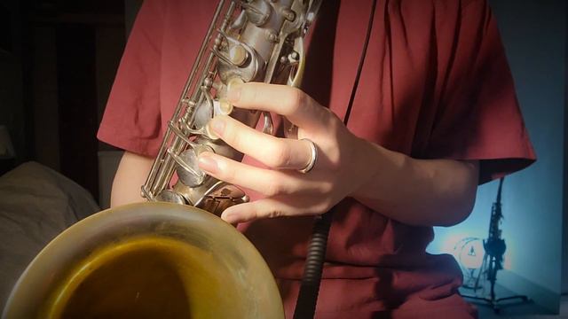 Autumn in New York Jazz Solo (tenor saxophone) on Conn 10m and Theo Wanne Refaced Otto Link STM 8* смотреть онлайн
