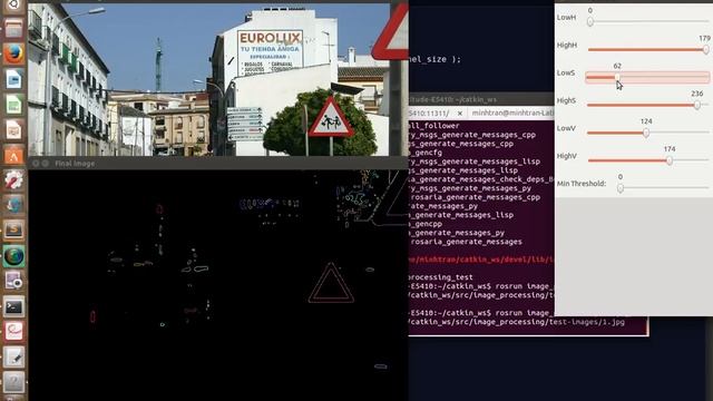 Image Processing: Detect Contour using OpenCV | ROS смотреть онлайн