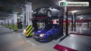 Парковочные подъемники. Подземный паркинг на 460 машиномест в Краснодаре