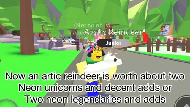 What’s an artic reindeer worth in adopt me? смотреть онлайн