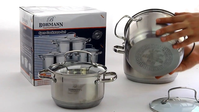Обзор «Набор кастрюль "Bohmann", 6 предметов. 1903BH» смотреть онлайн