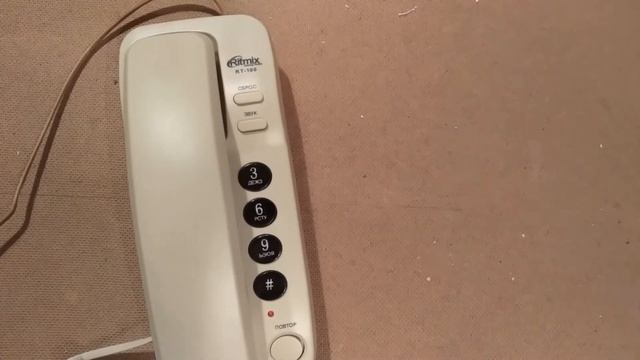 Проводной телефон Ritmix RT 100 IVORY - В чём проблема? смотреть онлайн