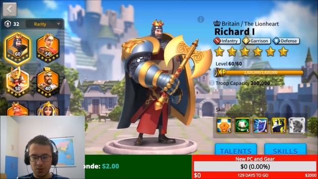 Genghis Khan Wheel of Fortune! 44 Spins to Unlock the Fatboy in Rise of Kingoms! смотреть онлайн