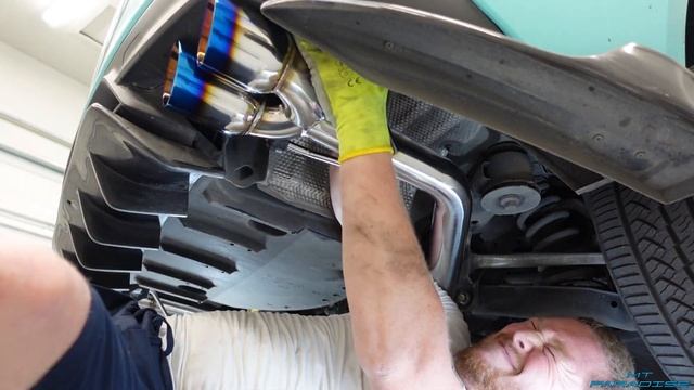 How To Install Lexus IS + RC Axel Back Exhaust