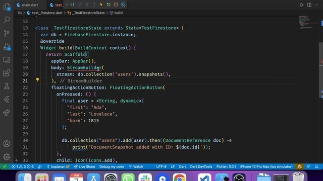 Flutter 3 - Write and Read REALTIME FIrebase !!!! (Part 2) смотреть онлайн