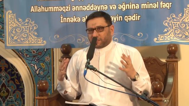 Hacı Şahin - Ramazan ayı söhbəti - 1 (17.05.2018) смотреть онлайн