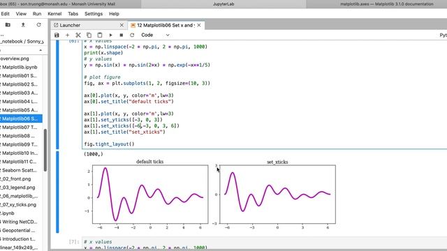 Ep15: Matplotlib (basic) - Part 6: Set xtick and ytick for figure смотреть онлайн