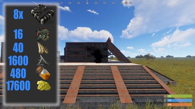 Rust Raiding Economics - Armored walls and building blocks смотреть онлайн