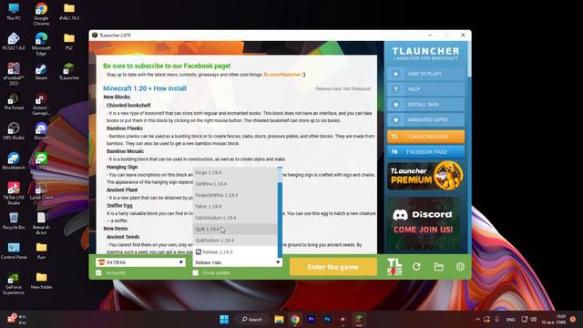 🏷 • สอนลงมอดเกม Minecraft | TL launcher смотреть онлайн