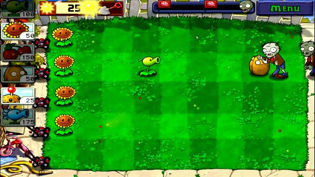 Мультик игра. Растения и зомби# 2.The cartoon game. Plants and zombie# 2. смотреть онлайн