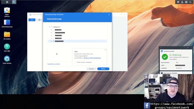 Synology Hyper Backup auf Hetzner Storage Box via rsync