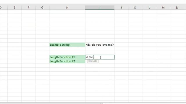 MS Excel Tutorial for Beginners : String Functions - Length (Len) смотреть онлайн