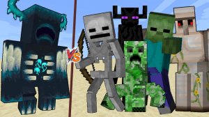 Варден против ВСЕХ в майнкрафт!