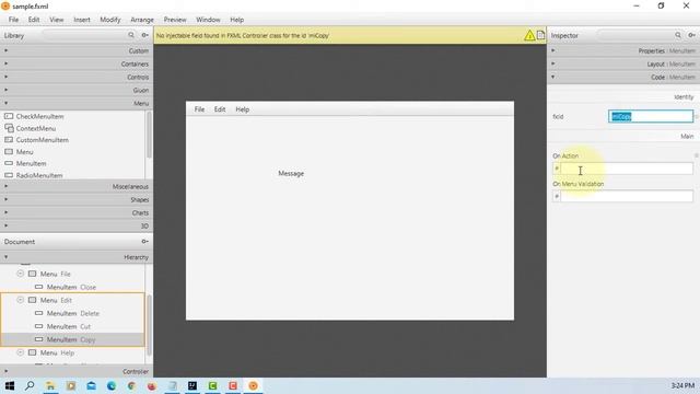 JavaFX 15 Tutorial 38 - Menu, MenuBar, MenuItem смотреть онлайн