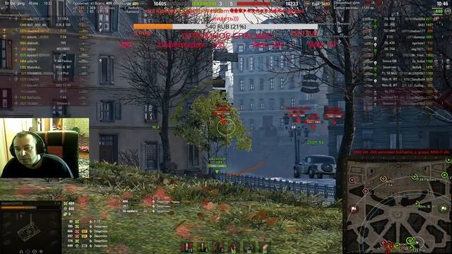 World of Tanks. Т-10 . Прокачка опыта на Объект 277 (ТТ-10, новый топ СССР)!! смотреть онлайн